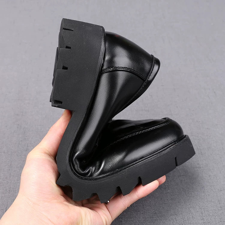 Men's Loafers, Height Increasing, Thick Sole