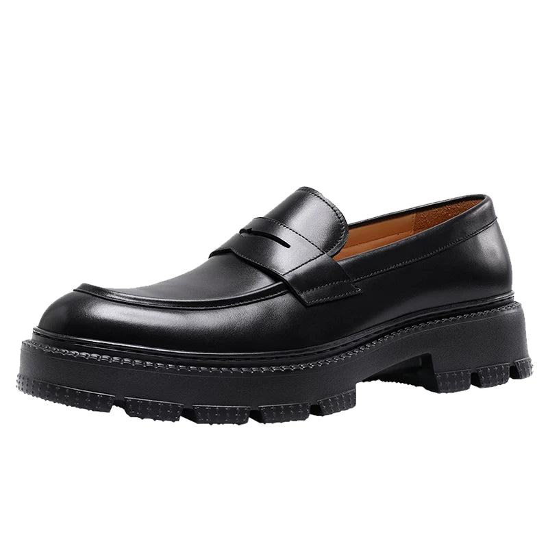 Men's Loafers, Height Increasing, Thick Sole