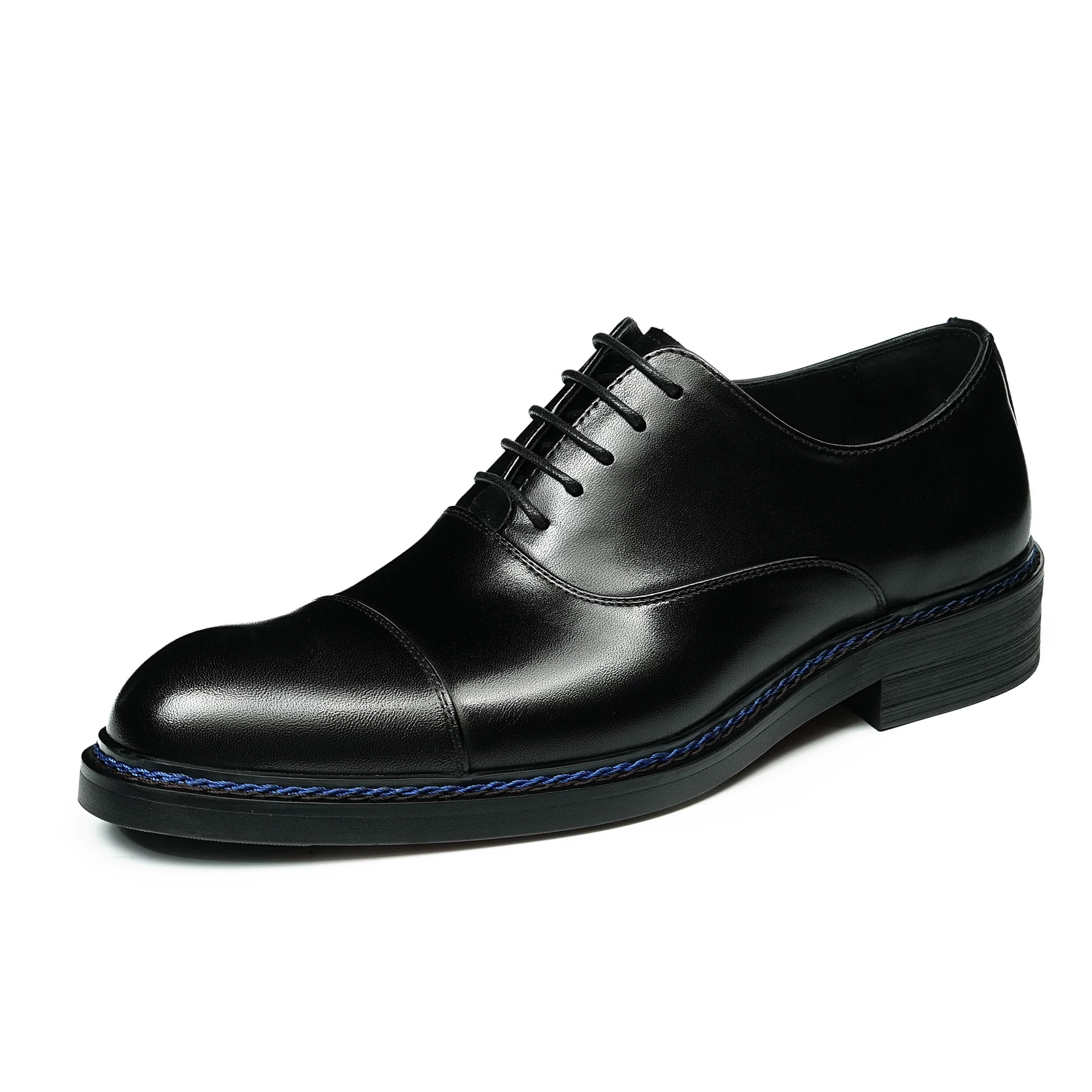 Men's Genuine Leather Oxford Shoes, British Style, Business