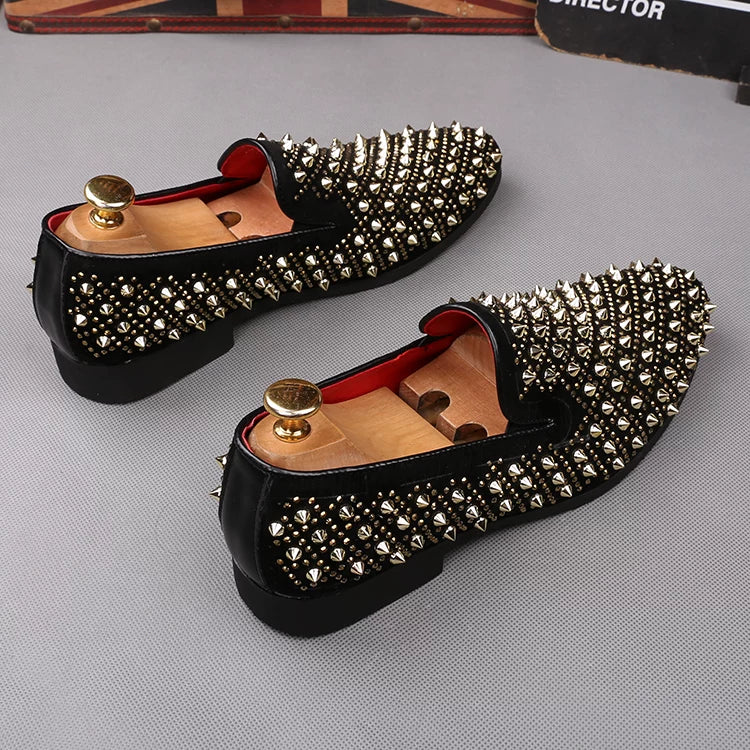 Men's Loafers, Height Increasing, Pointed Toe