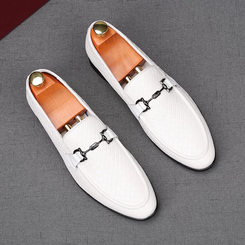 Men's Loafers, Height Increasing, Pointed Toe