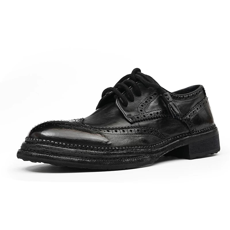 Men's Genuine Leather Leather Shoes, Handmade, Business