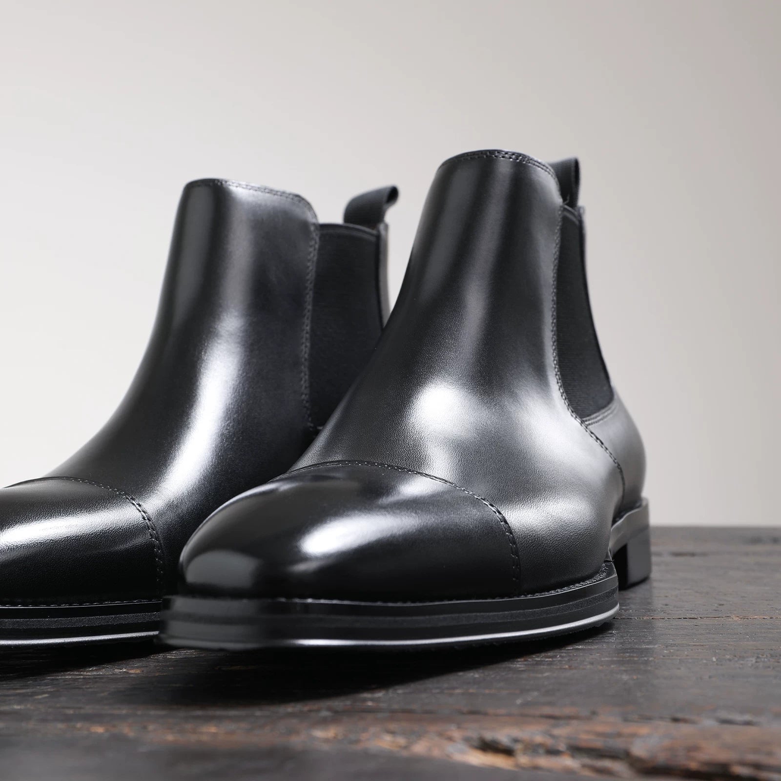 Men's Genuine Leather Martin Boots, Breathable, Handmade