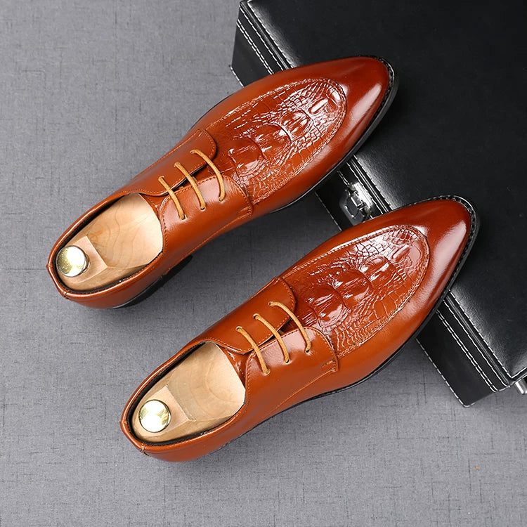 Men's Loafers, Height Increasing, Pointed Toe