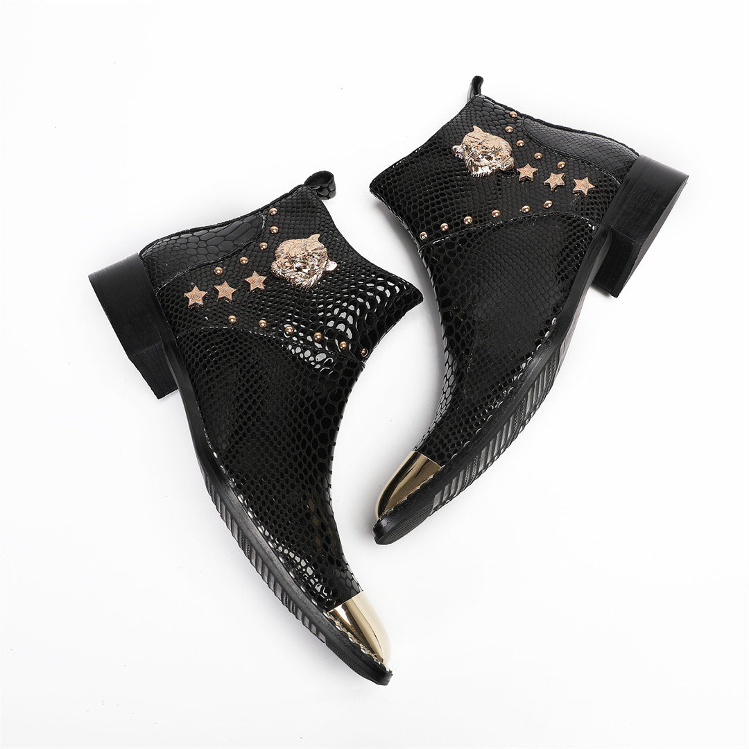 Men's Leather Chelsea Boots – British Style – Style 50