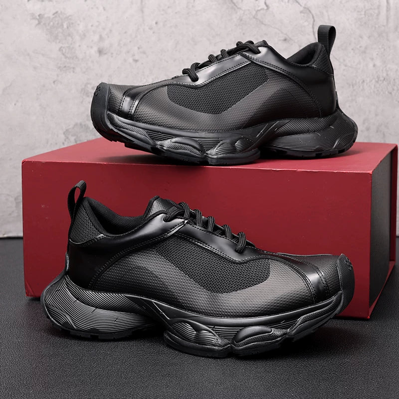 Men's Chunky Sneakers, Height Increasing, Breathable