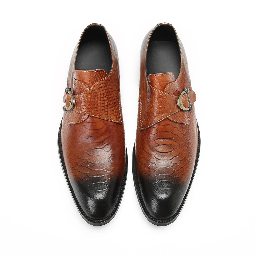 Men's Brown Leather Dress Shoes – Business, Wedding