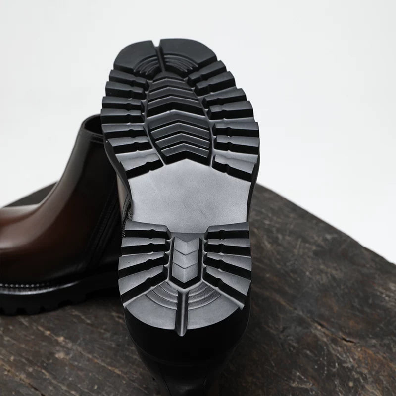 Men's Chelsea Boots, Height Increasing, Thick Sole