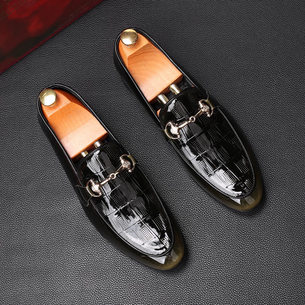 Men's Loafers, Pointed Toe, Slip-On
