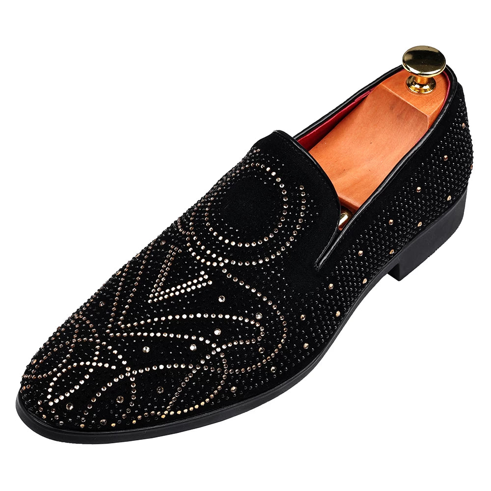 Men's Loafers, Height Increasing, Pointed Toe