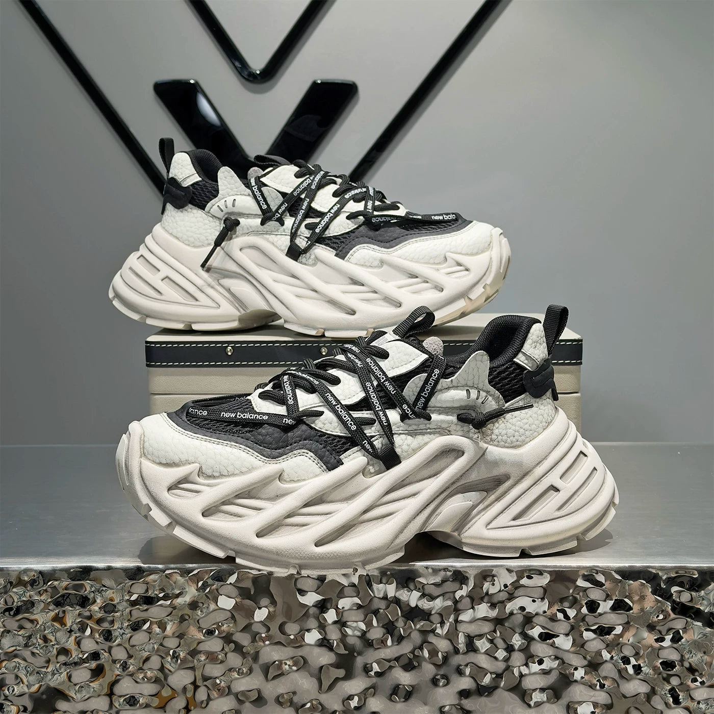 Men's Height-Increasing Platform Breathable Mesh Chunky Dad Sneakers Summer