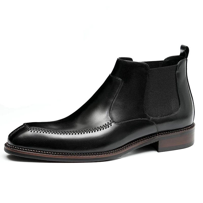 Men's Genuine Leather Martin Boots, British Style