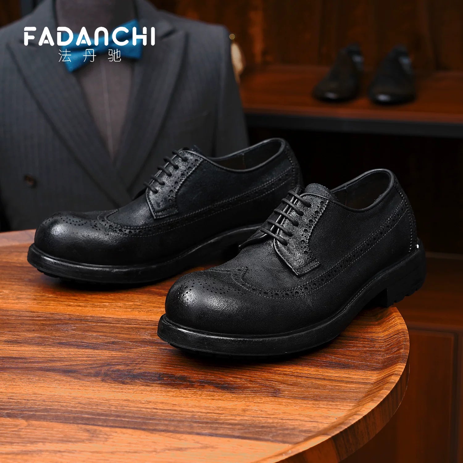 Men's Genuine Leather Leather Shoes, Handmade, Business