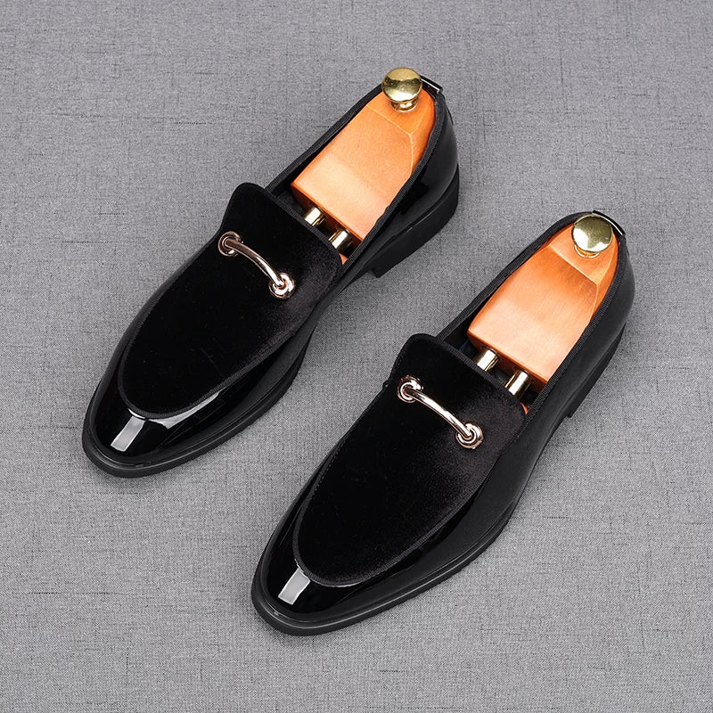 Men's Loafers, Pointed Toe, Slip-On
