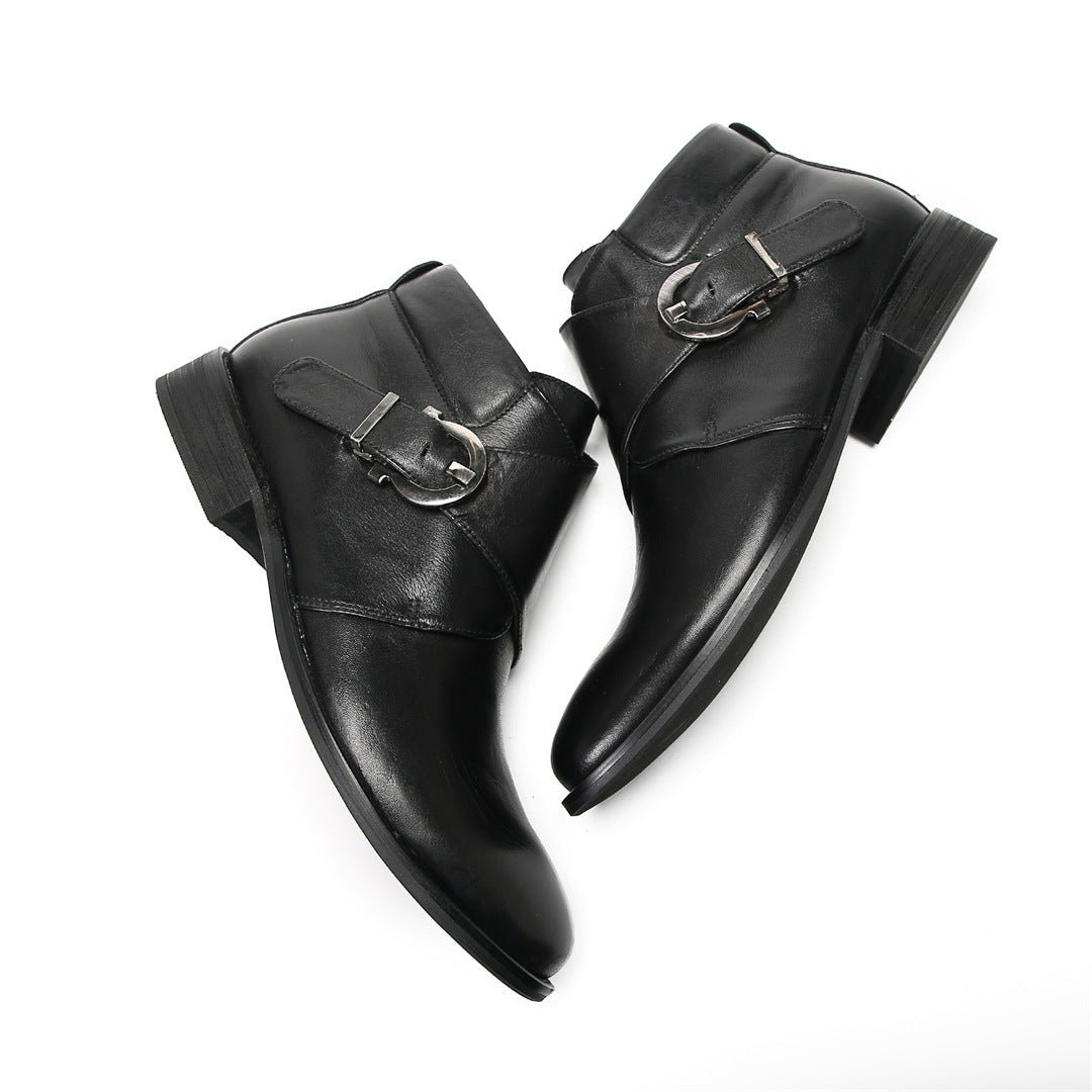 Men's Genuine Leather Chelsea Boots