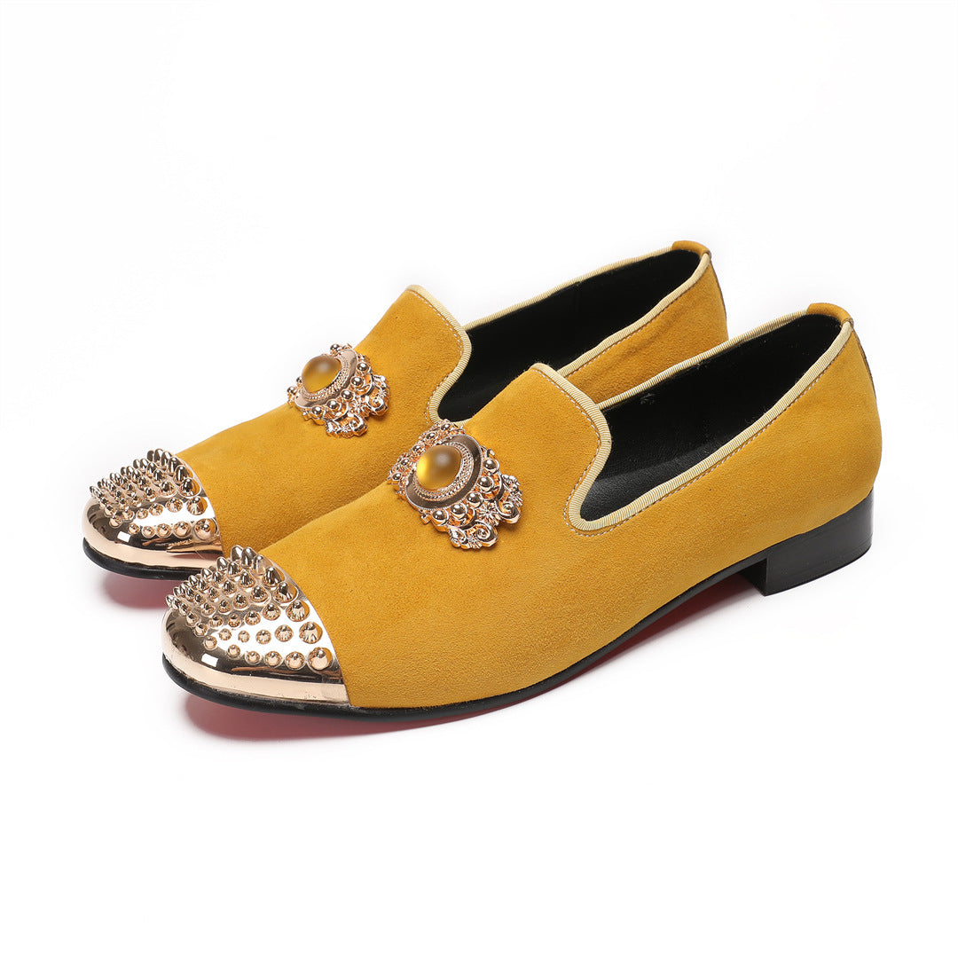 Men's Canvas Loafers – Embroidered