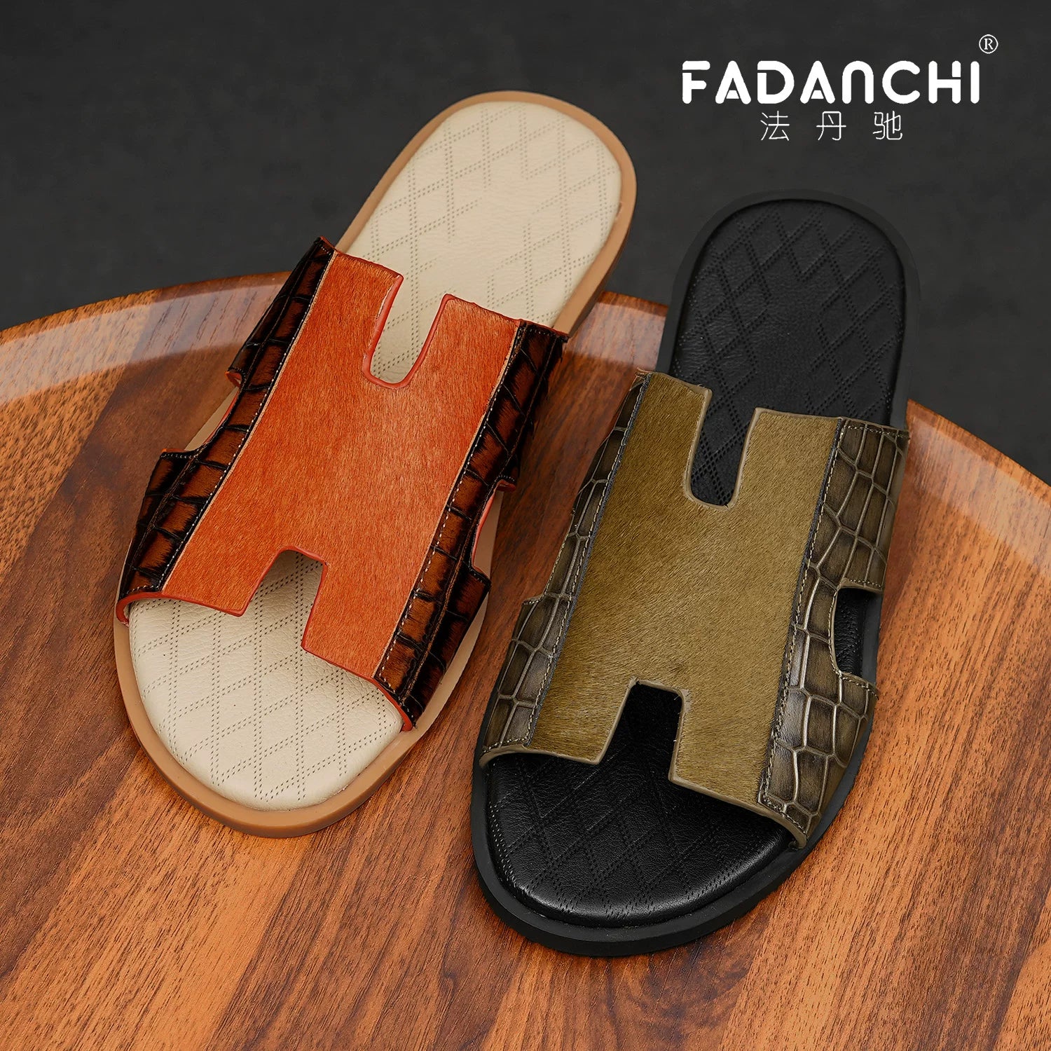 Men's Genuine Leather Sandals