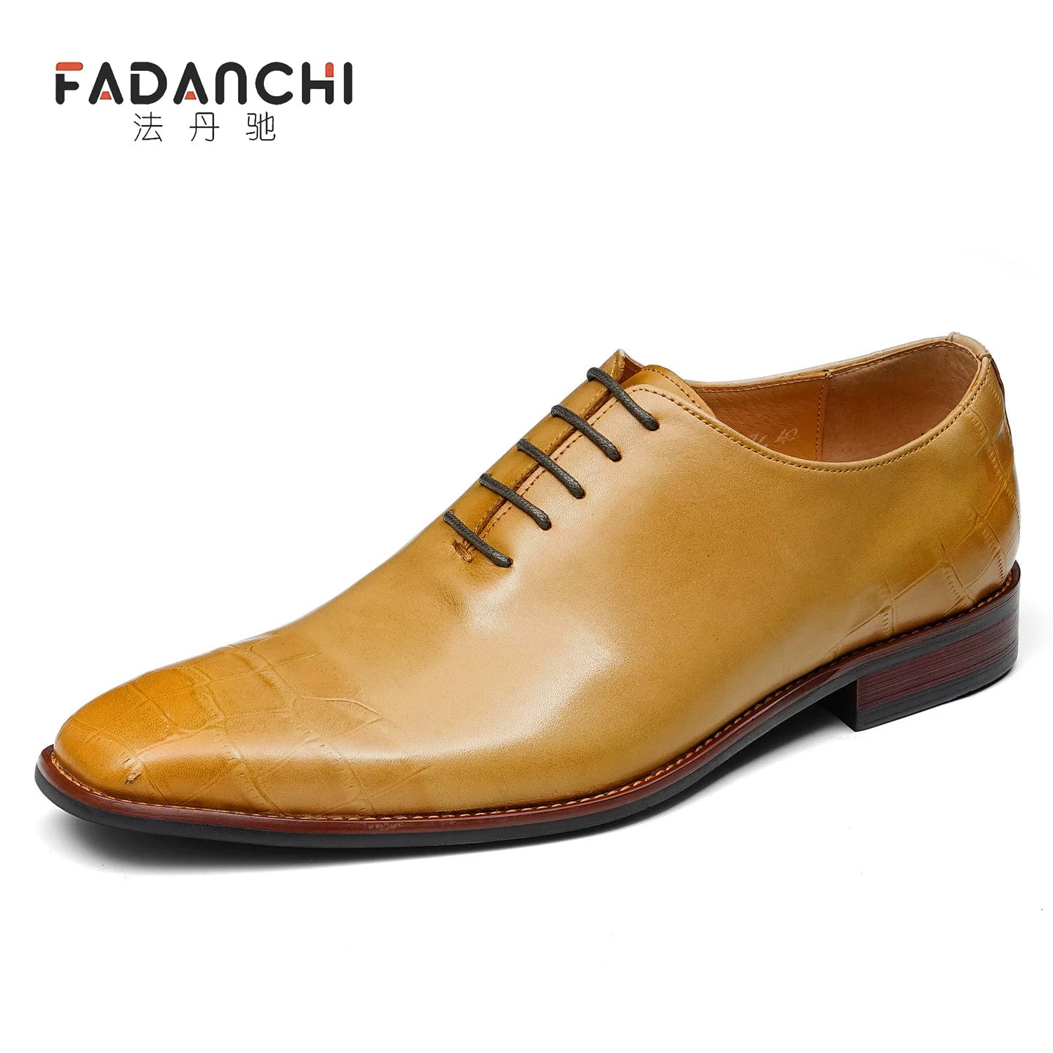 Men's Genuine Leather Leather Shoes, Breathable, Business