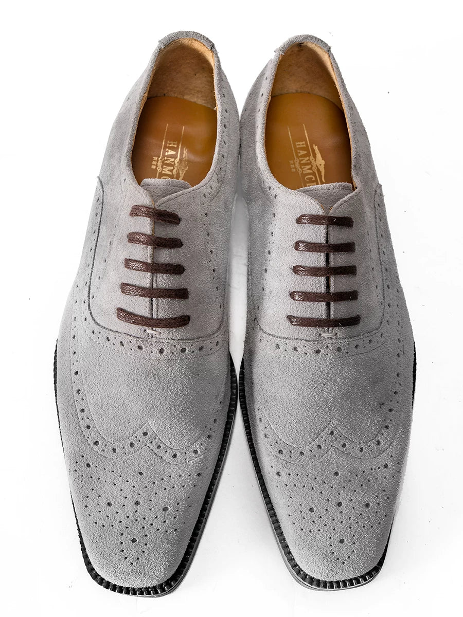 Men's Genuine Leather Leather Shoes, Suede, Business