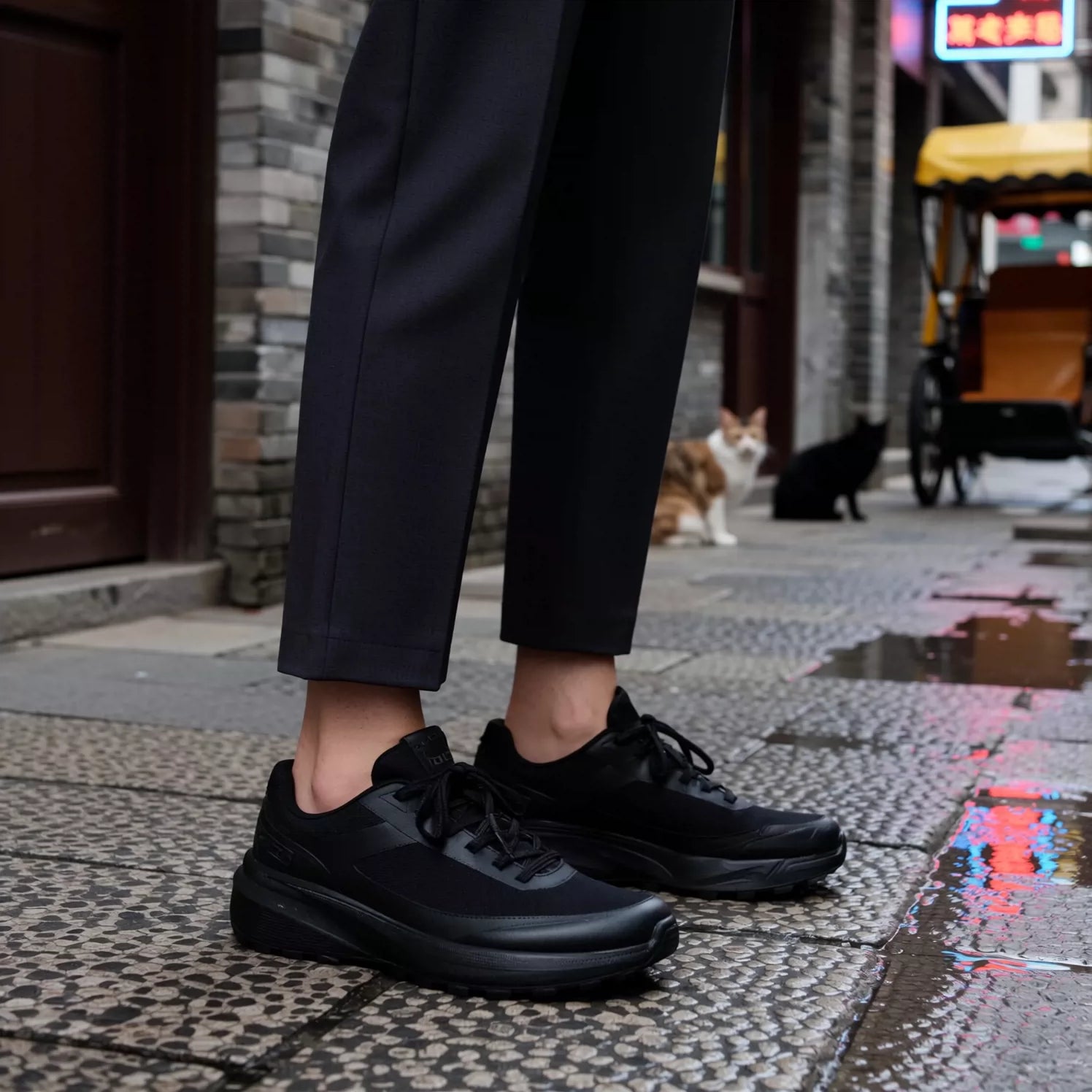 Men's Black Casual Shoes