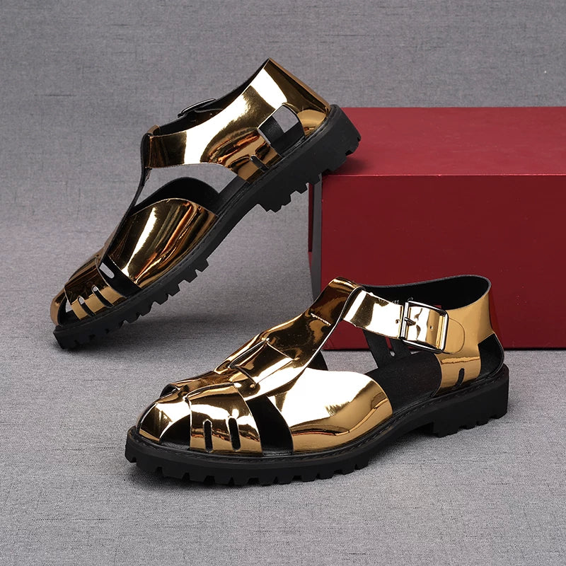 Men's Slippers, Breathable, Handmade