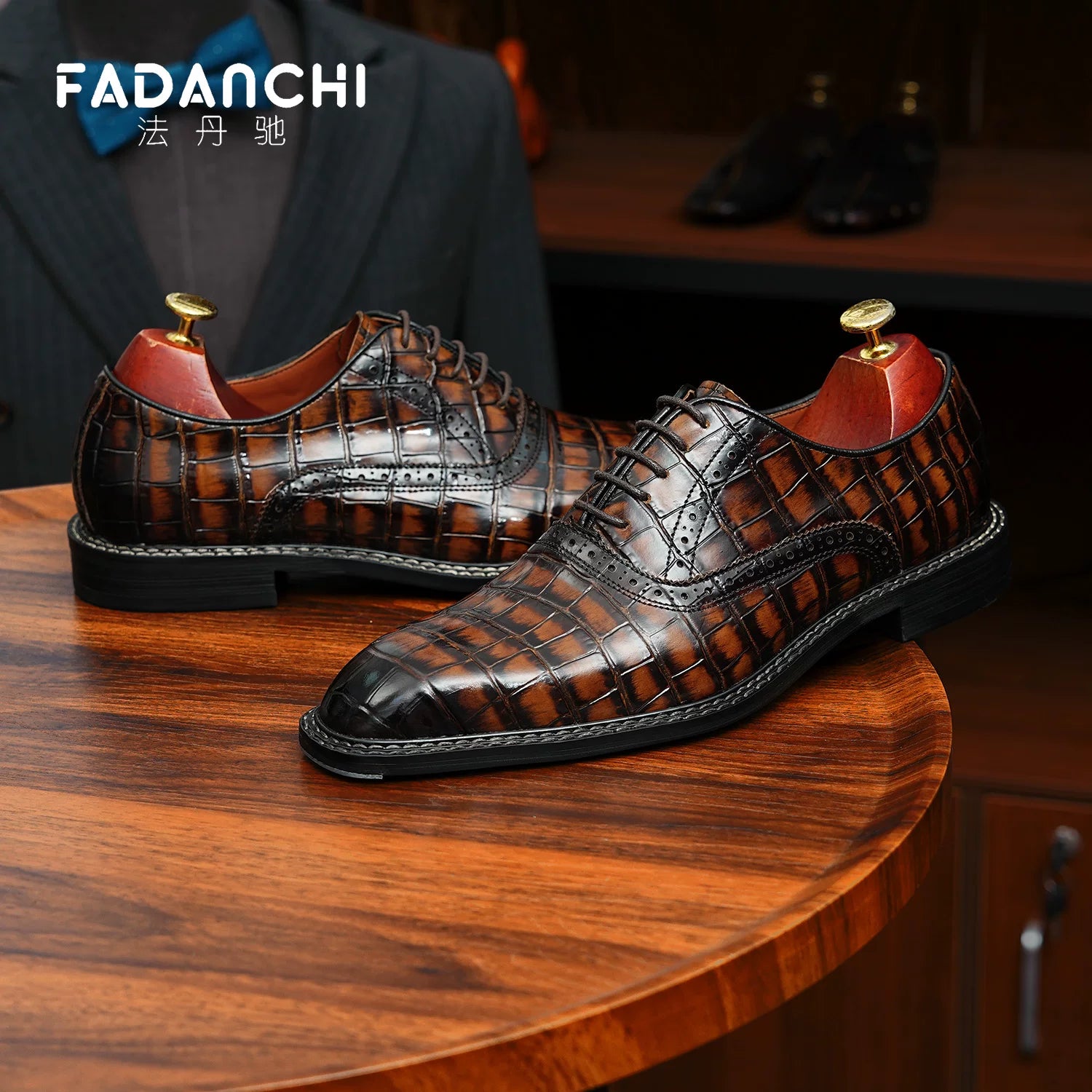 Men's Genuine Leather Oxford Shoes, Business, Formal
