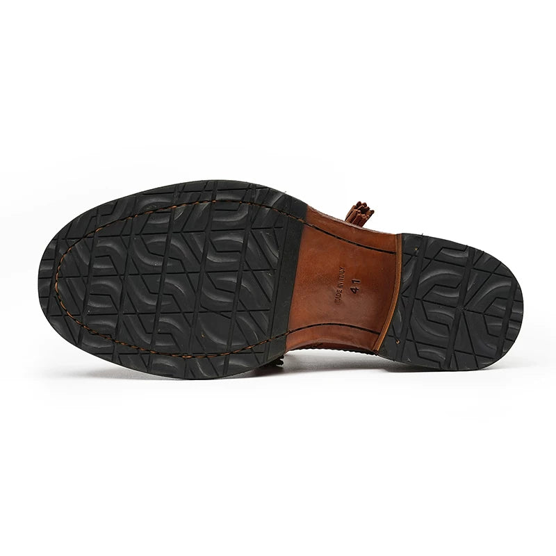 Men's Genuine Leather Leather Shoes, Handmade, Business