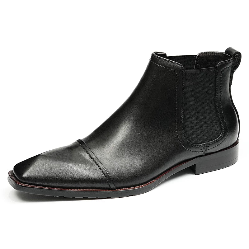 Men's Genuine Leather Martin Boots, British Style, Vintage