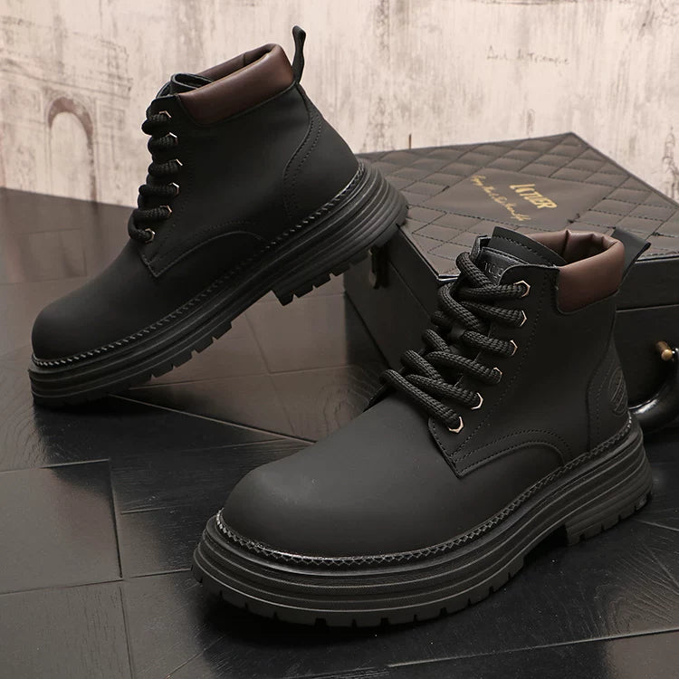Men's Platform High-Top Retro Trendy Martin Boots