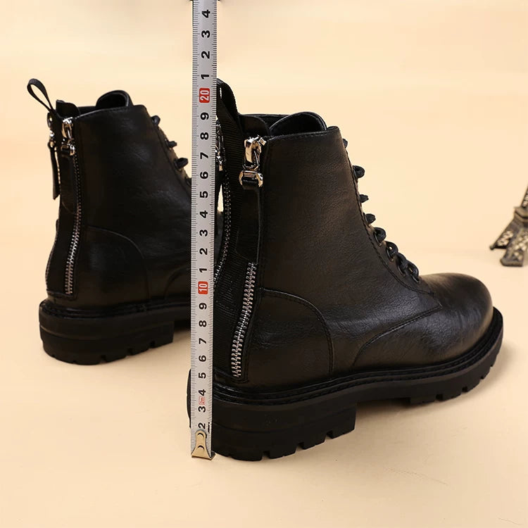 Men's Martin Boots, Height Increasing, British Style
