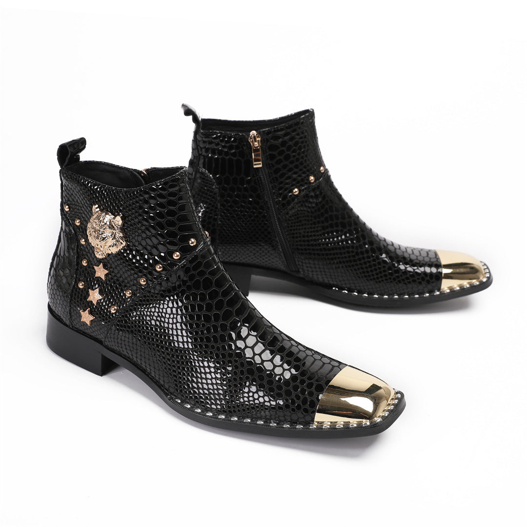 Men's Leather Chelsea Boots – British Style – Style 50