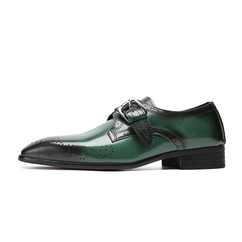 Men's Leather Oxford Formal Shoes – Business, Wedding – Style 54