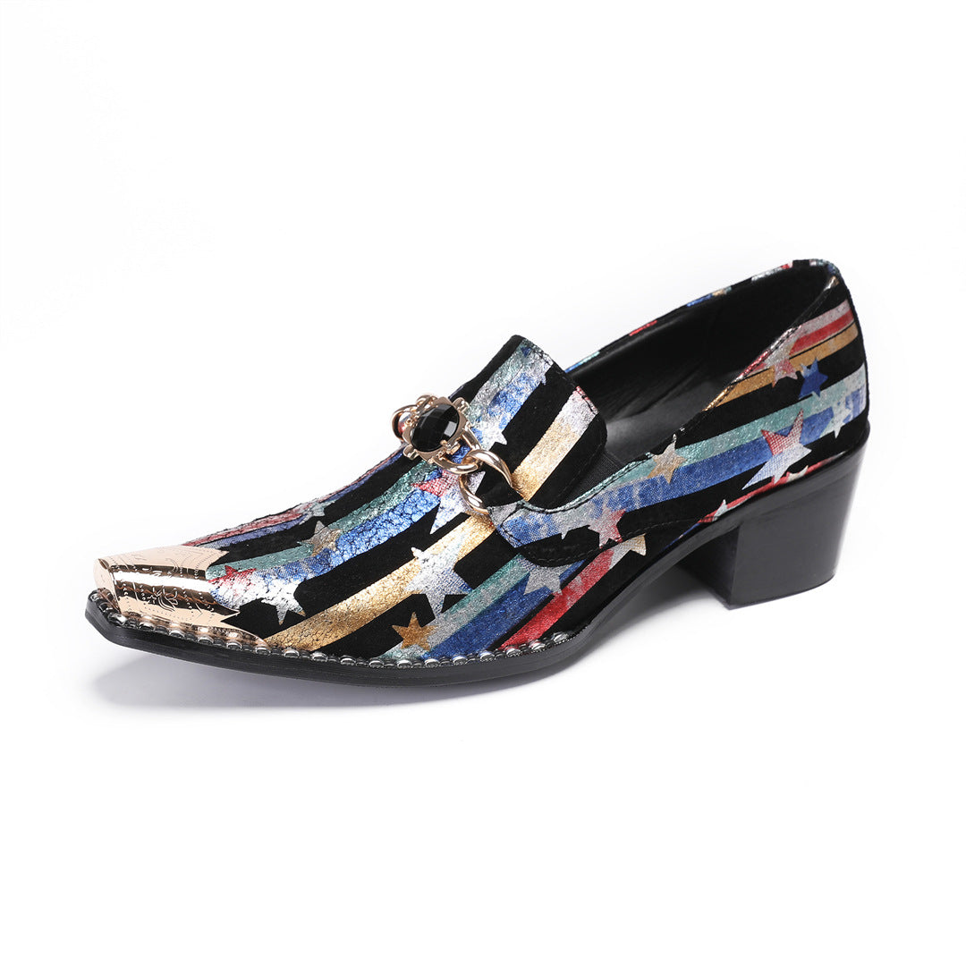 Men's Leather Formal Shoes – Pointed Toe, Business – Style 80