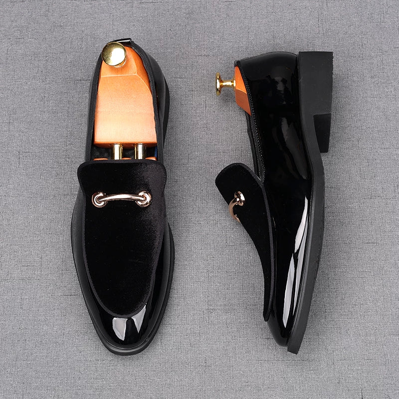 Men's Loafers, Pointed Toe, Slip-On