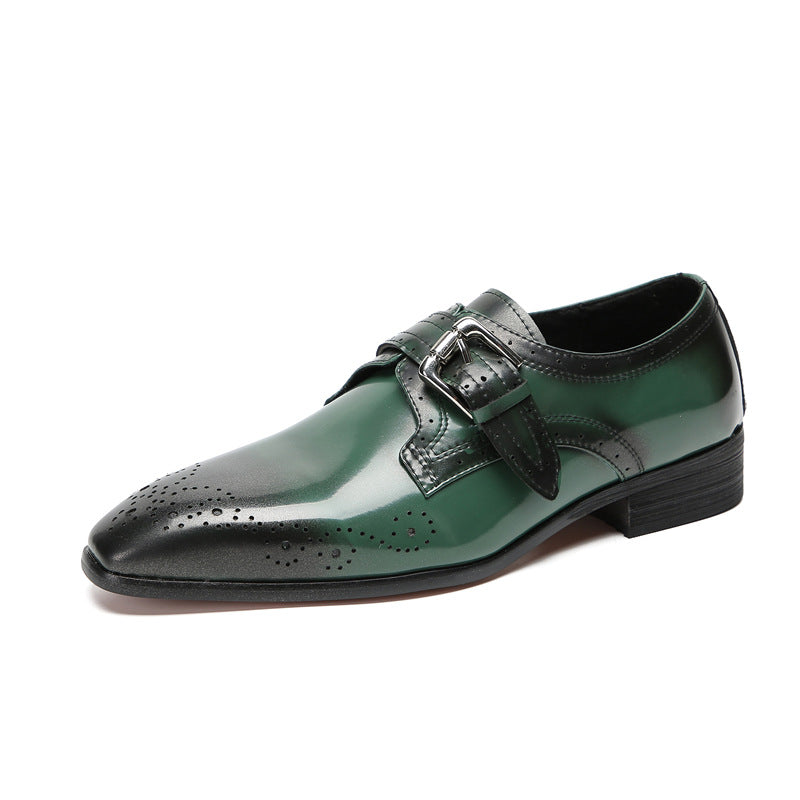 Men's Leather Oxford Formal Shoes – Business, Wedding – Style 54