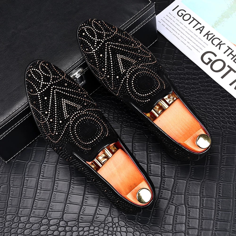 Men's Loafers, Height Increasing, Pointed Toe