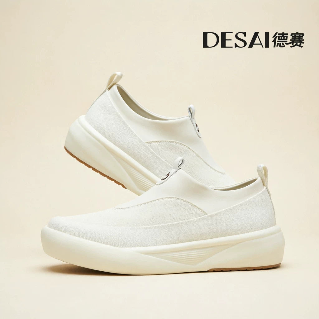 Men's Skate Shoes, Breathable, Slip-On