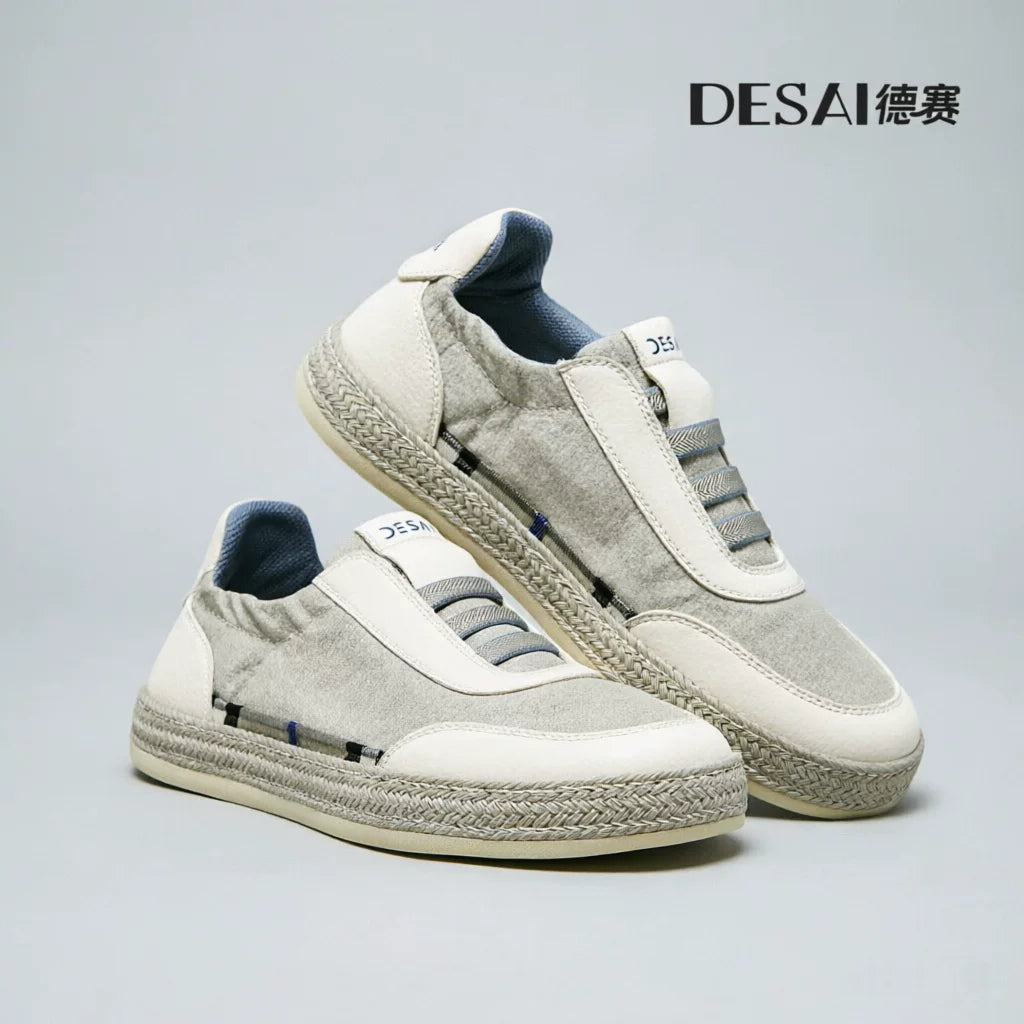 Men's Skate Shoes, Breathable, Slip-On