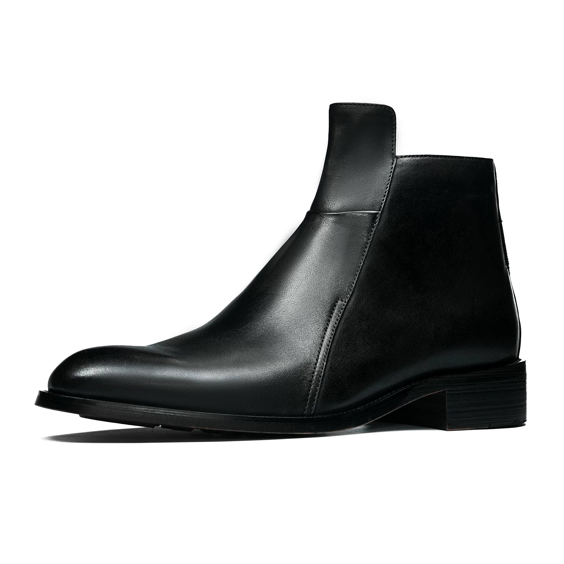 Men's Genuine Leather Martin Boots, Pointed Toe, British Style