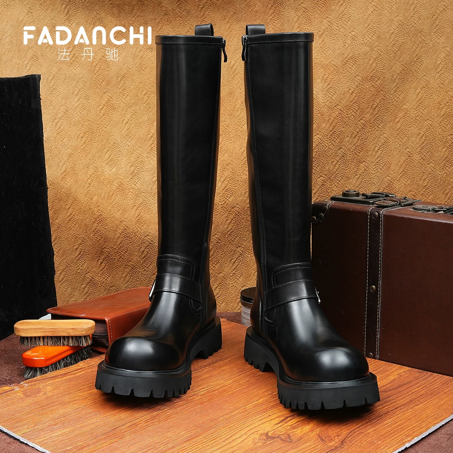 Men's Genuine Leather Martin Boots