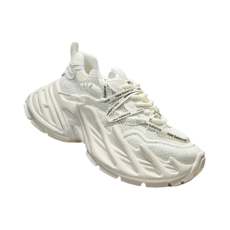 Men's Height-Increasing Platform Breathable Mesh Chunky Dad Sneakers Summer