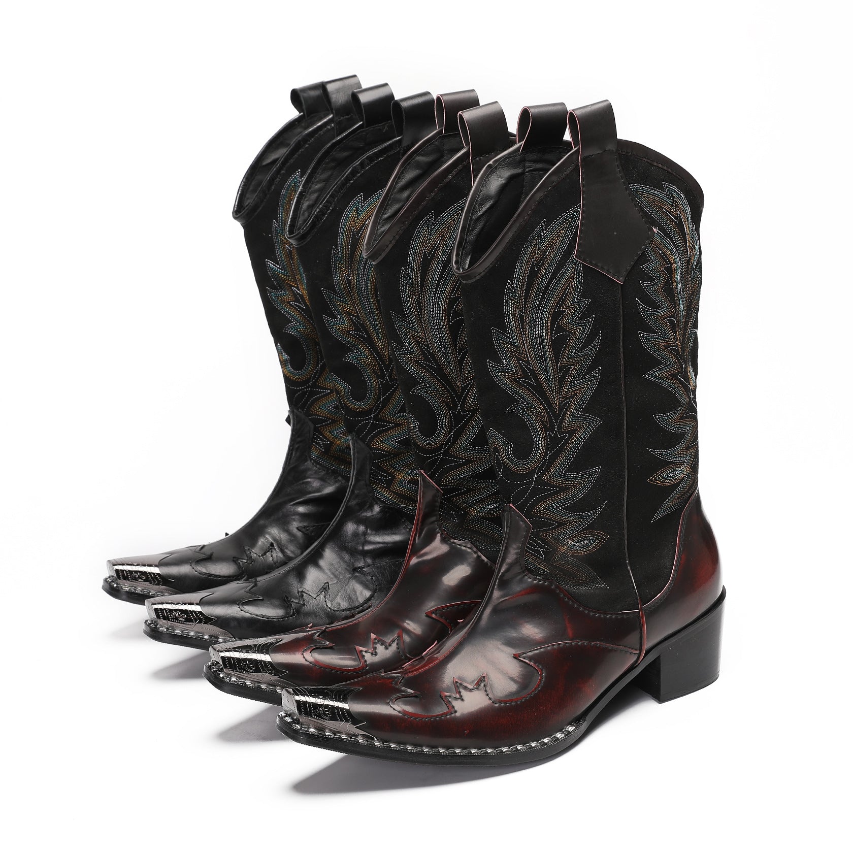 Men's Leather Martin Boots – British Style – Style 54