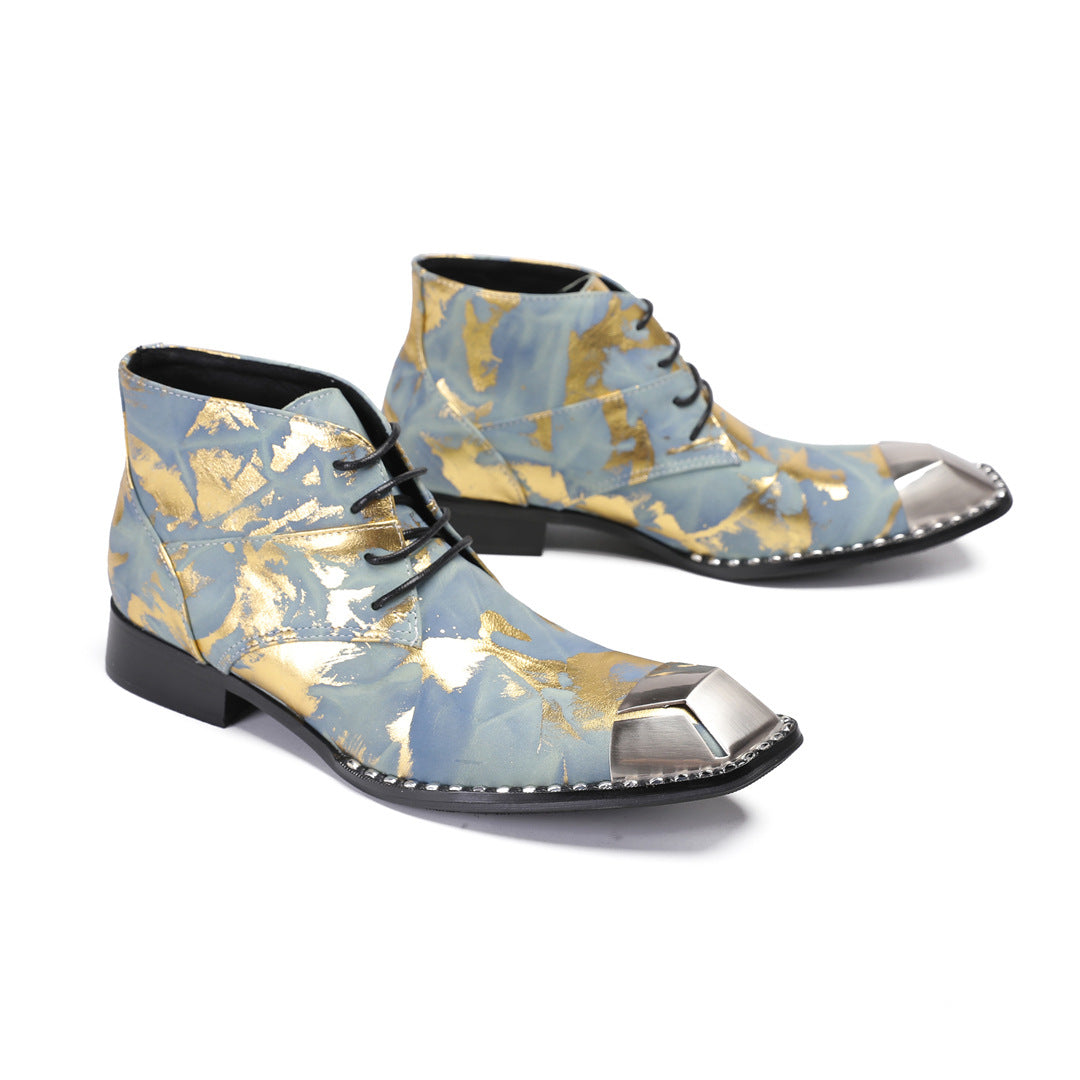 Men's Leather Martin Boots – Business, Wedding