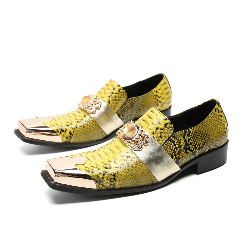 Men's Leather Loafers – Retro, Business