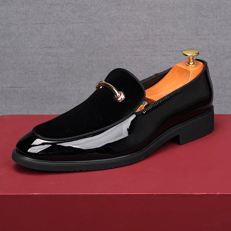 Men's Loafers, Pointed Toe, Slip-On
