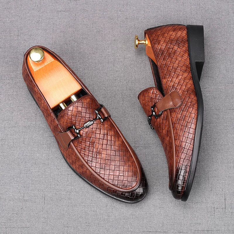 Men's Loafers, Height Increasing, Pointed Toe