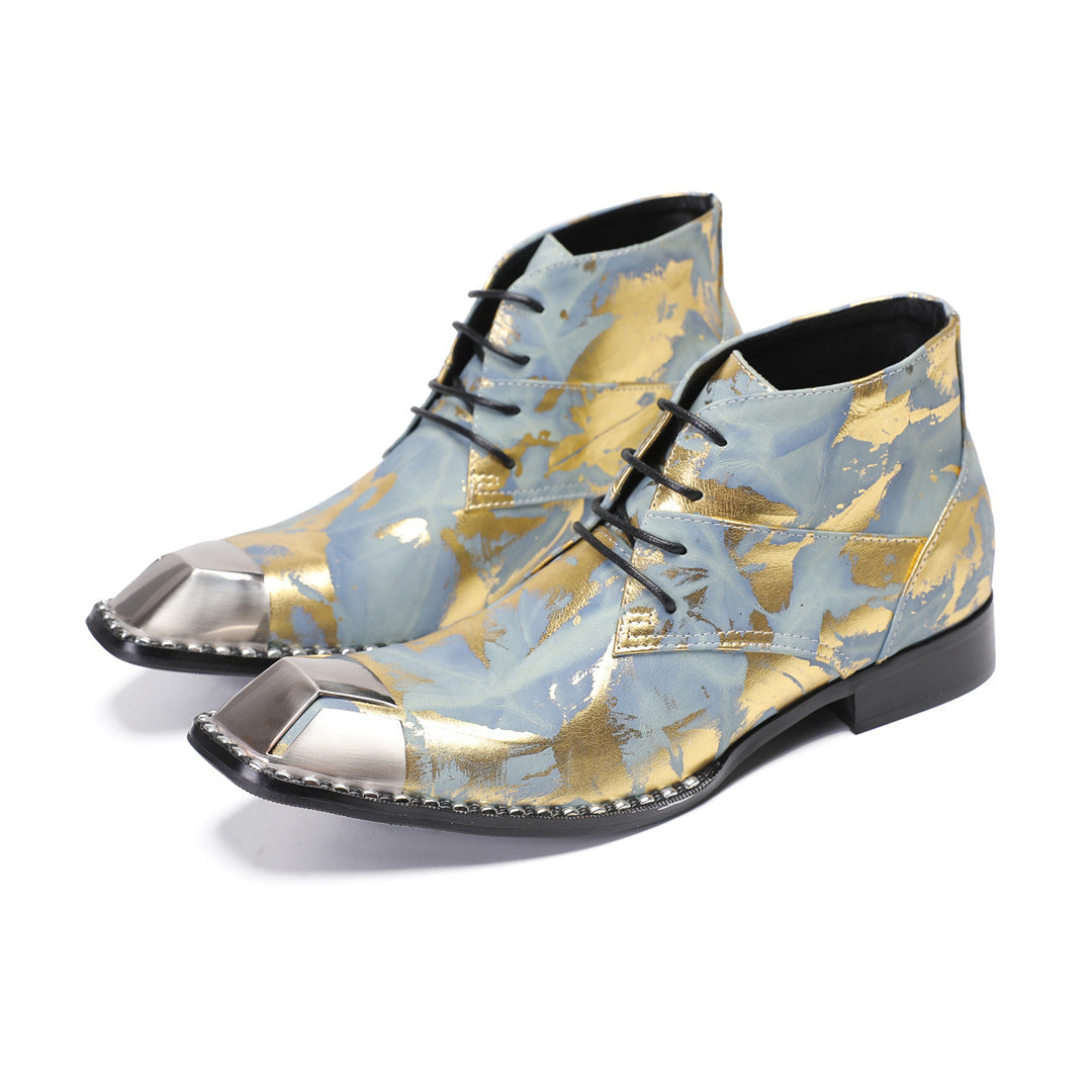 Men's Leather Martin Boots – Business, Wedding