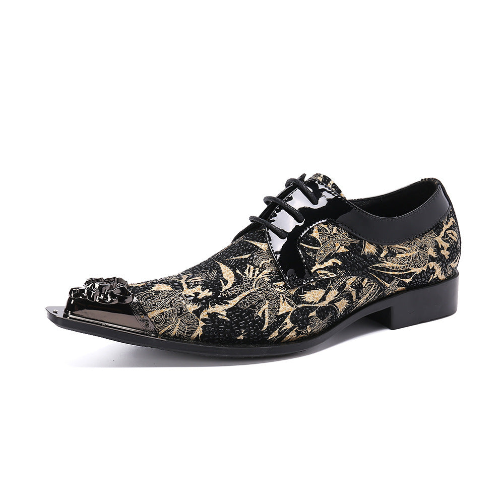 Men's Formal Shoes, Pointed Toe, Lace-Up