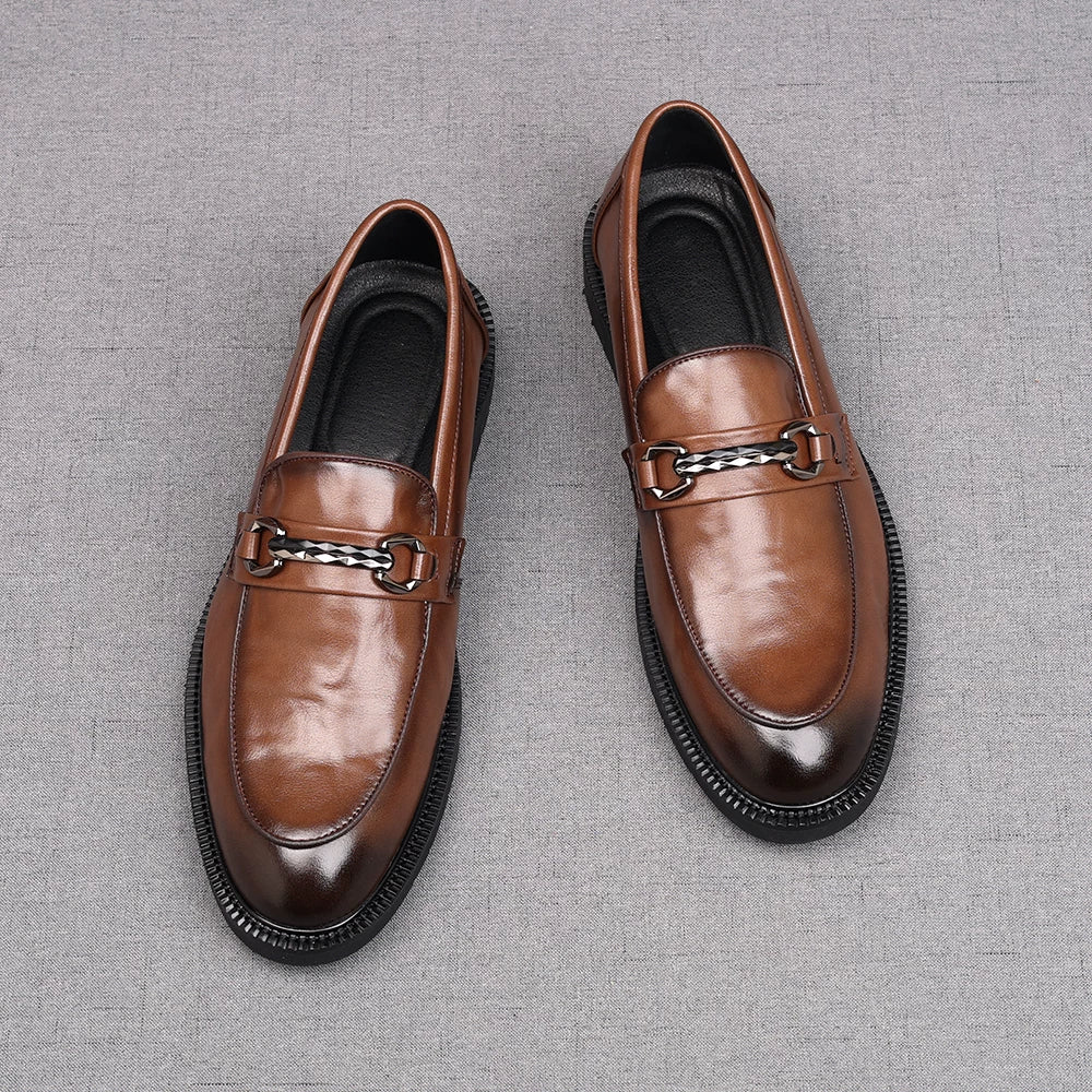 Men's Loafers, Pointed Toe, Slip-On