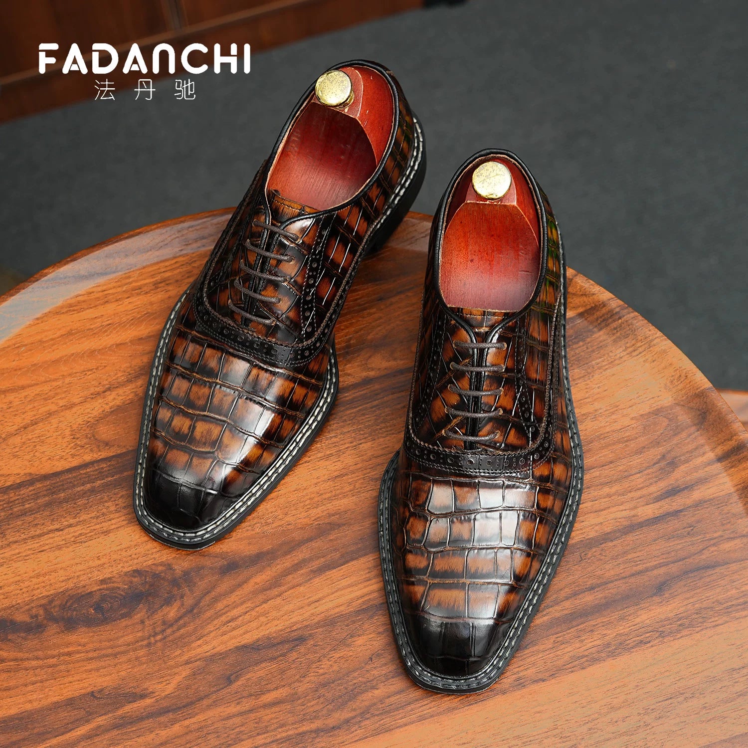 Men's Genuine Leather Oxford Shoes, Business, Formal